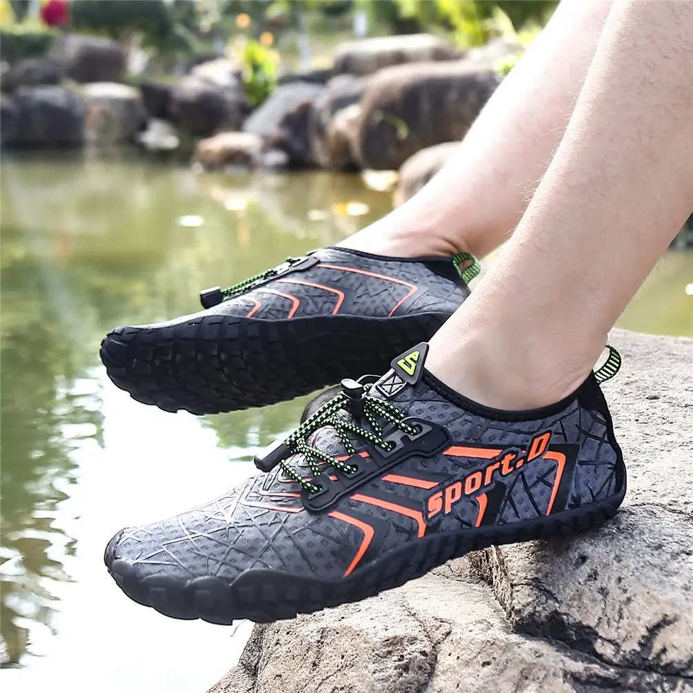 UBFEN Water Shoes for Men and Women Quick Dry Barefoot Hiking Swim Footwear | Lightweight, Anti-Skid, Breathable, Versatile - view 8