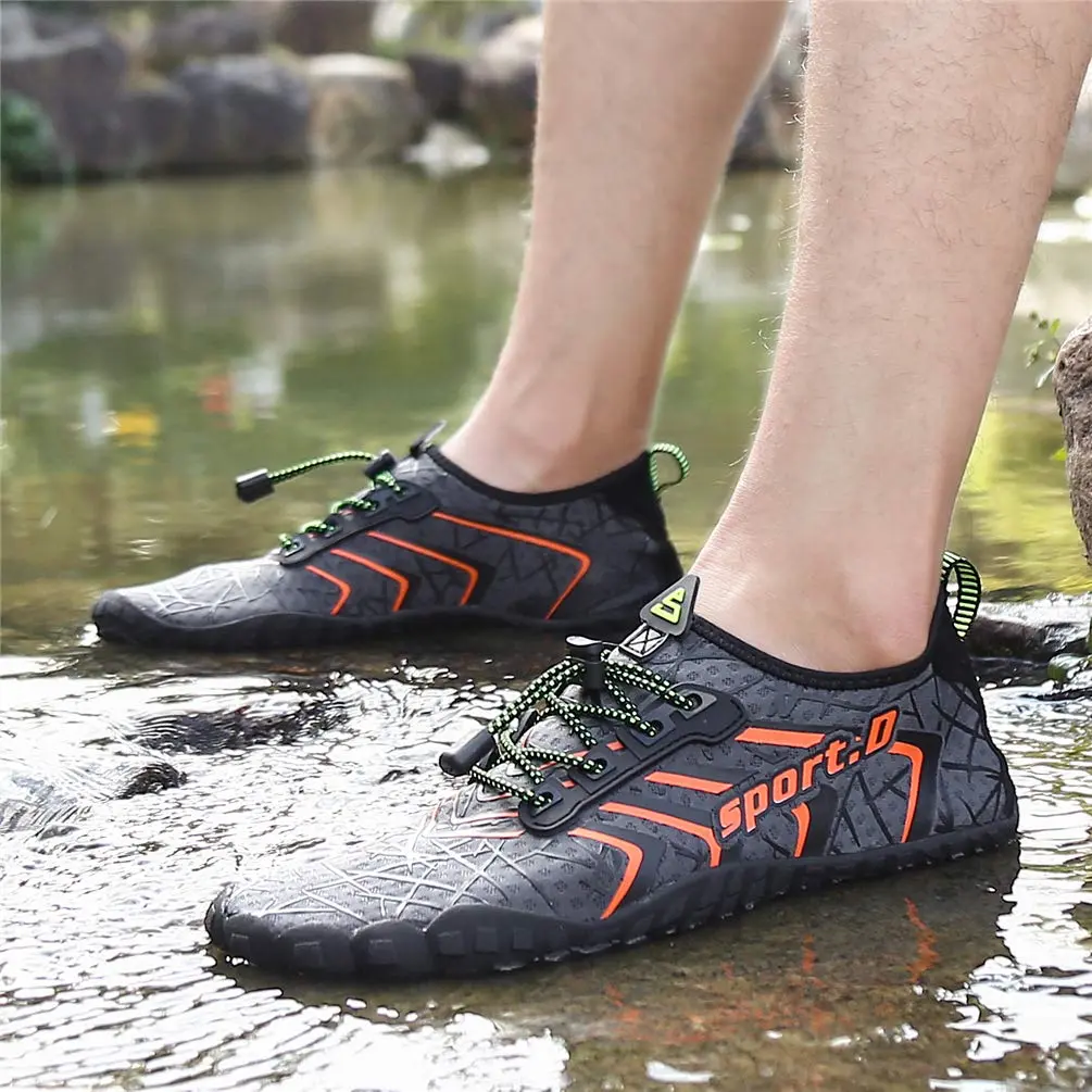 UBFEN Water Shoes for Men and Women Quick Dry Barefoot Hiking Swim Footwear | Lightweight, Anti-Skid, Breathable, Versatile - view 2