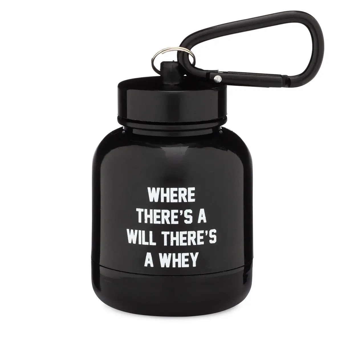 ONMYWHEY Protein Powder and Supplement Funnel Keychain 75ml (2.5 Oz) | Portable Gym & Travel Container - view 4