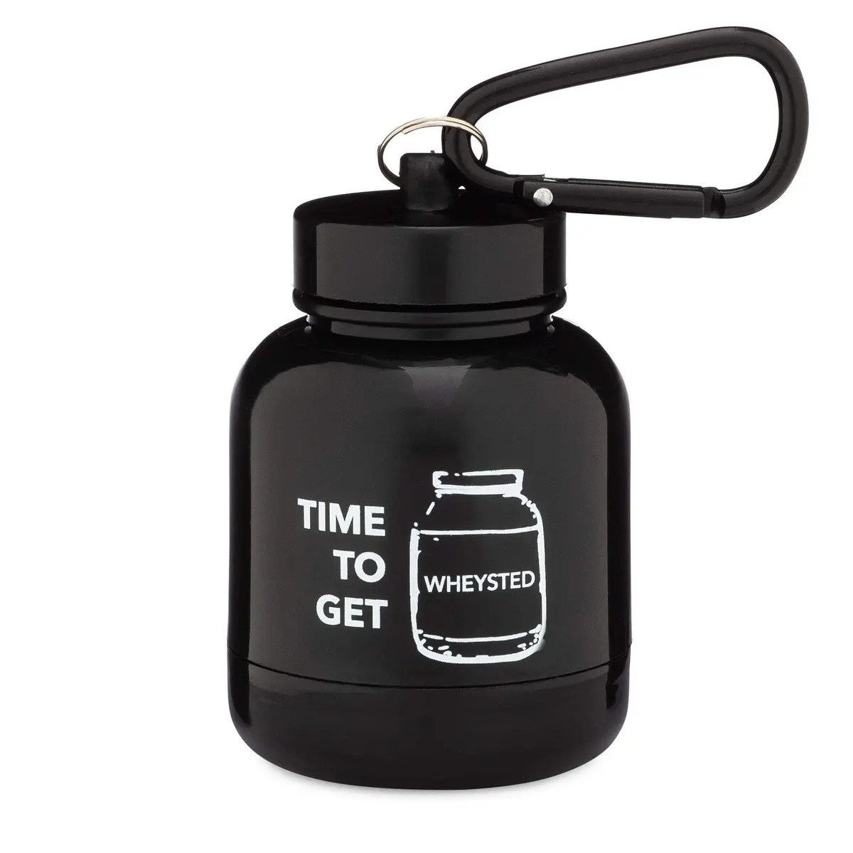 ONMYWHEY Protein Powder and Supplement Funnel Keychain 75ml (2.5 Oz) | Portable Gym & Travel Container - view 3