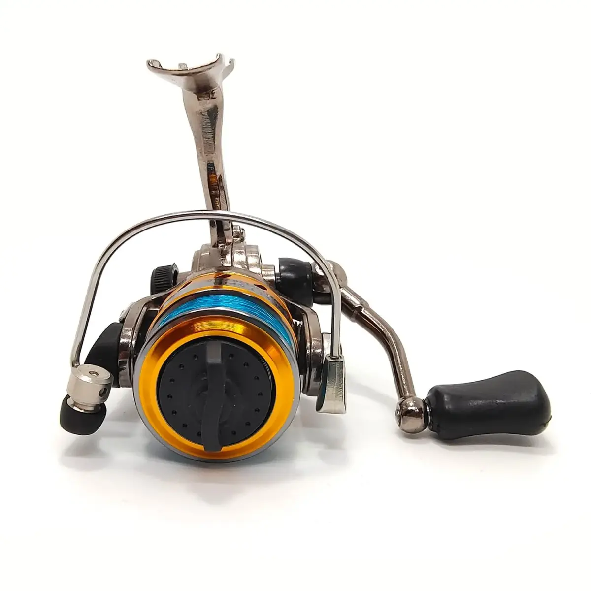EMMRAGNO Mini 100 Metal Spinning Fishing Reel 125.5g (4.4oz) | 4.3:1 Gear Ratio, 3+1BB, Ambidextrous - view 6