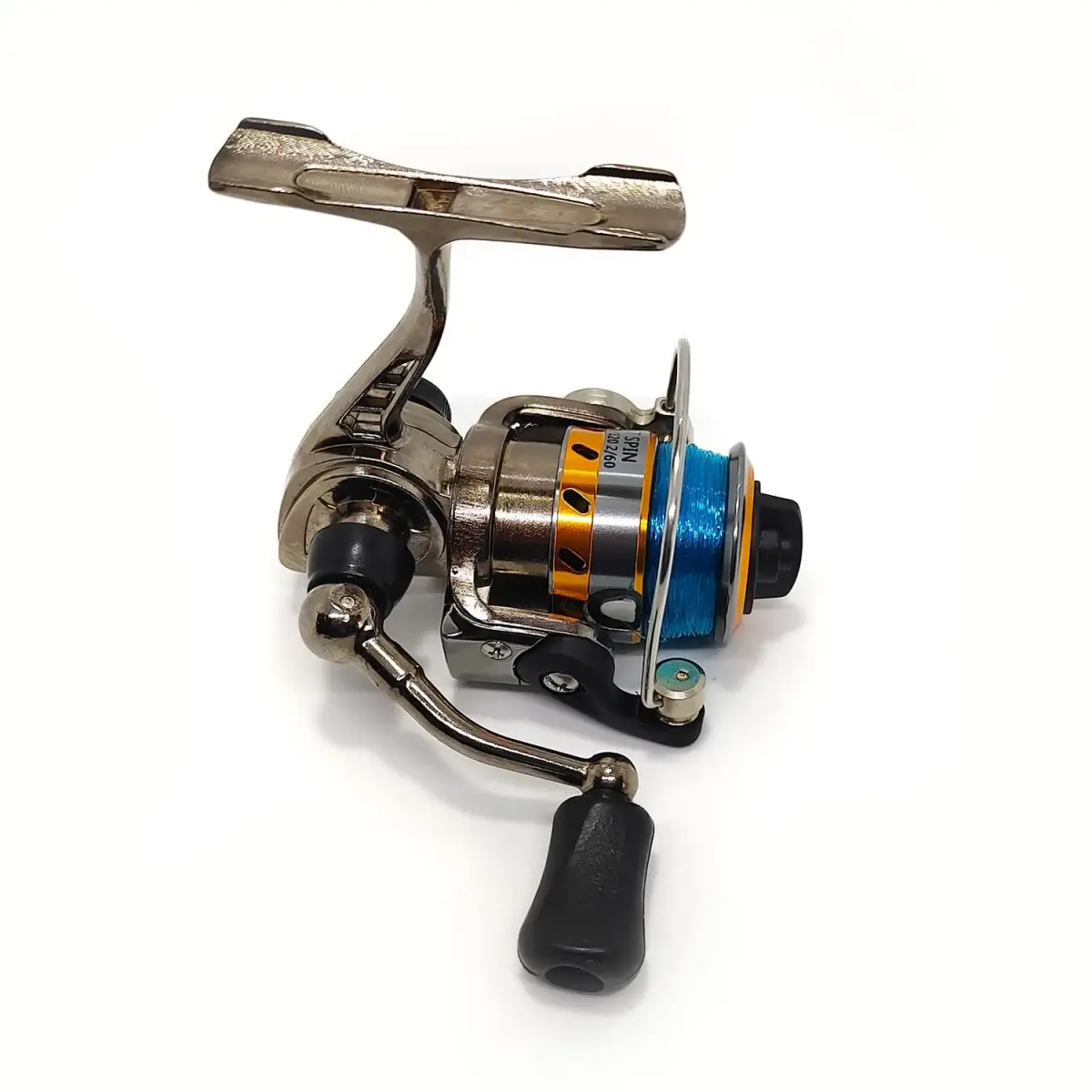 EMMRAGNO Mini 100 Metal Spinning Fishing Reel 125.5g (4.4oz) | 4.3:1 Gear Ratio, 3+1BB, Ambidextrous - view 8