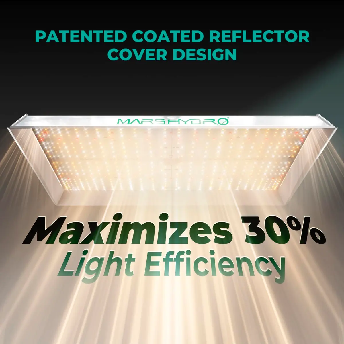 MARS HYDRO TSW2000 LED Grow Light 300W Full Spectrum for Indoor Plants | 3x3ft Flower / 4x4ft Veg Coverage - view 9