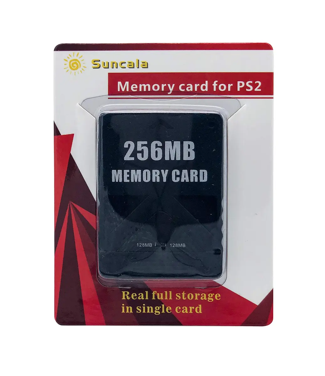 Suncala 256MB Memory Card for PlayStation 2 | High-Speed PS2 Storage (70-120 chars) - main product image