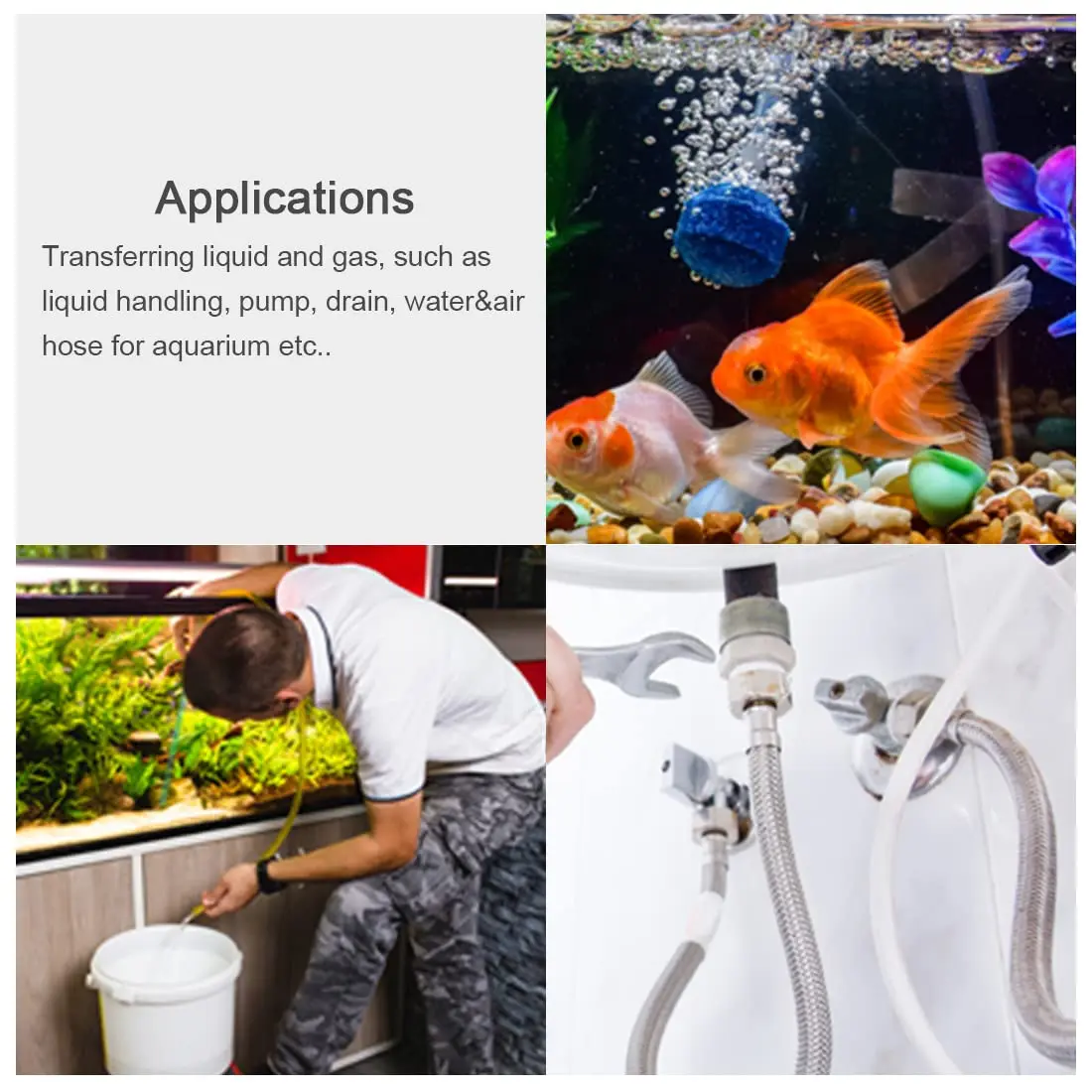 uxcell Silicone Tubing 2mm x 4mm | Flexible, High-Temp Water & Air Hose for Pump Transfer - view 4