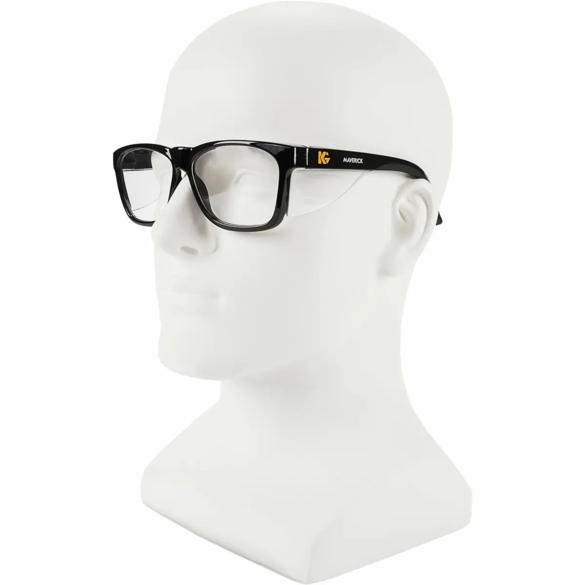 KleenGuard V30 Maverick Safety Glasses with Anti-Fog Coating, Clear Lenses, Black Frame (Qty 1) | ANSI Z87.1+ Certified - view 6