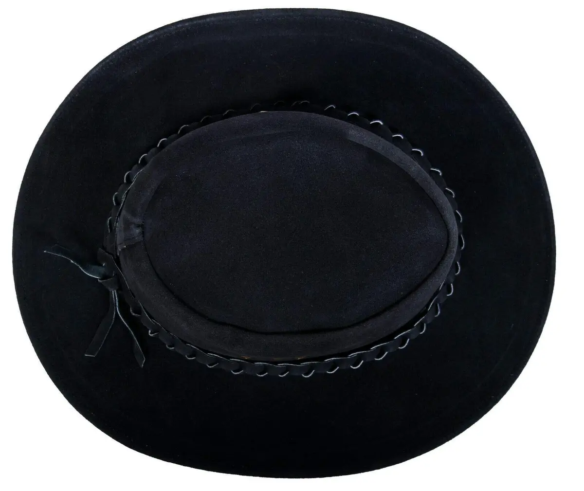 Infinity Leather Cowboy Hat Small | Classic Western Style Suede Leather - view 2