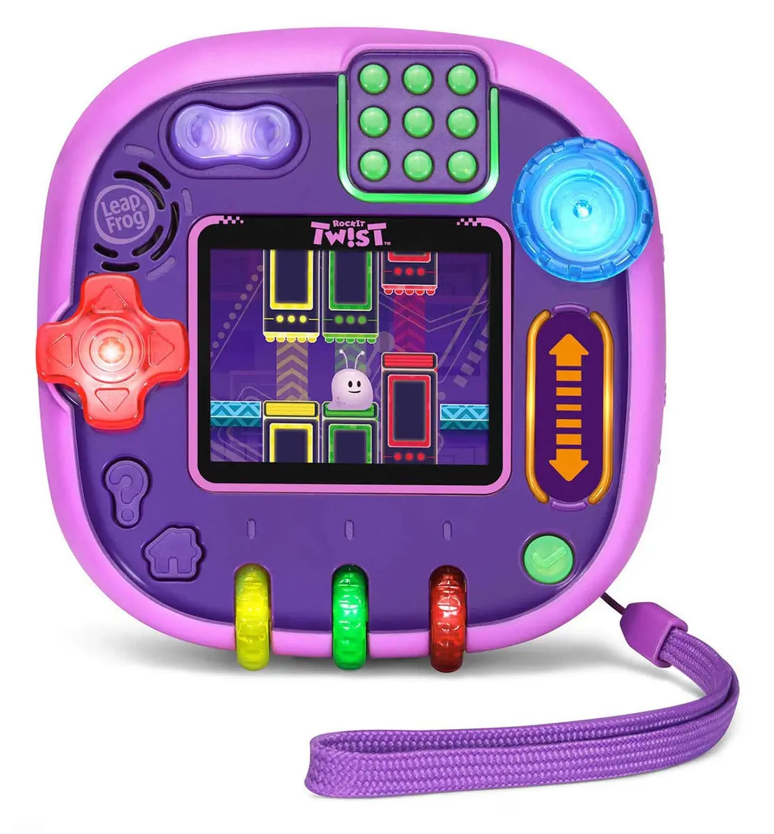LeapFrog RockIt Twist Handheld Learning Game System, Purple | 12 Preloaded Games, 4.61cm (1.81in) Display - main product image