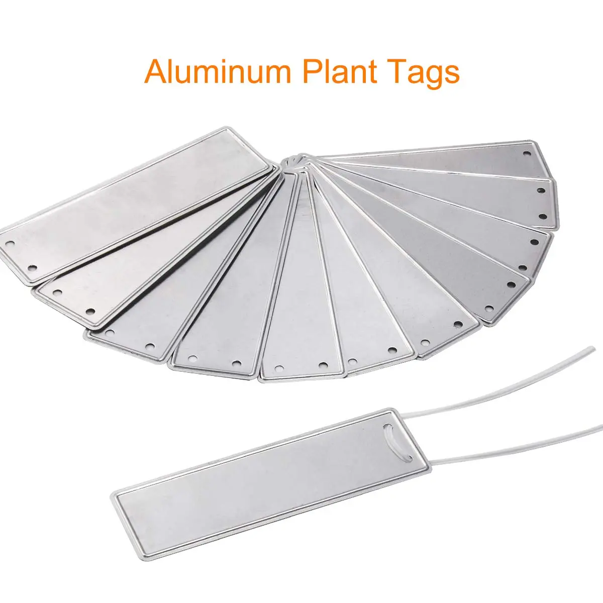 Coolrunner Aluminum Plant Labels, 150 Pack | Waterproof & Durable Garden Tags - view 5