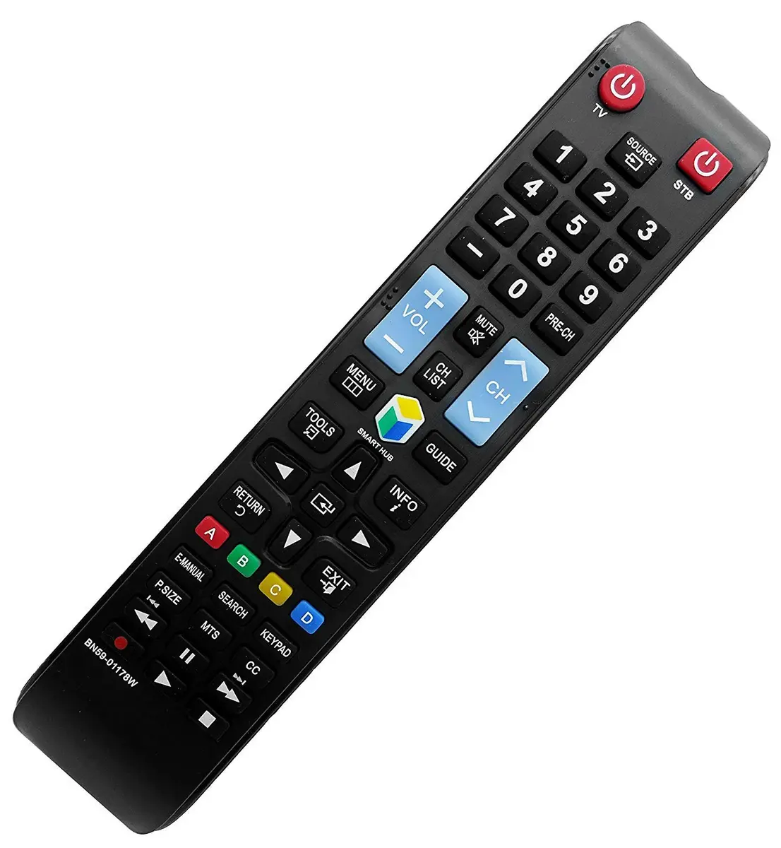 UBay BN59-01178W Remote Control for Samsung LED HDTV | Compatible with UN46H6201AFXZA, UN50H6203AFXZA, UN55H6203AFXZA, UN65H6203AFXZA - view 3