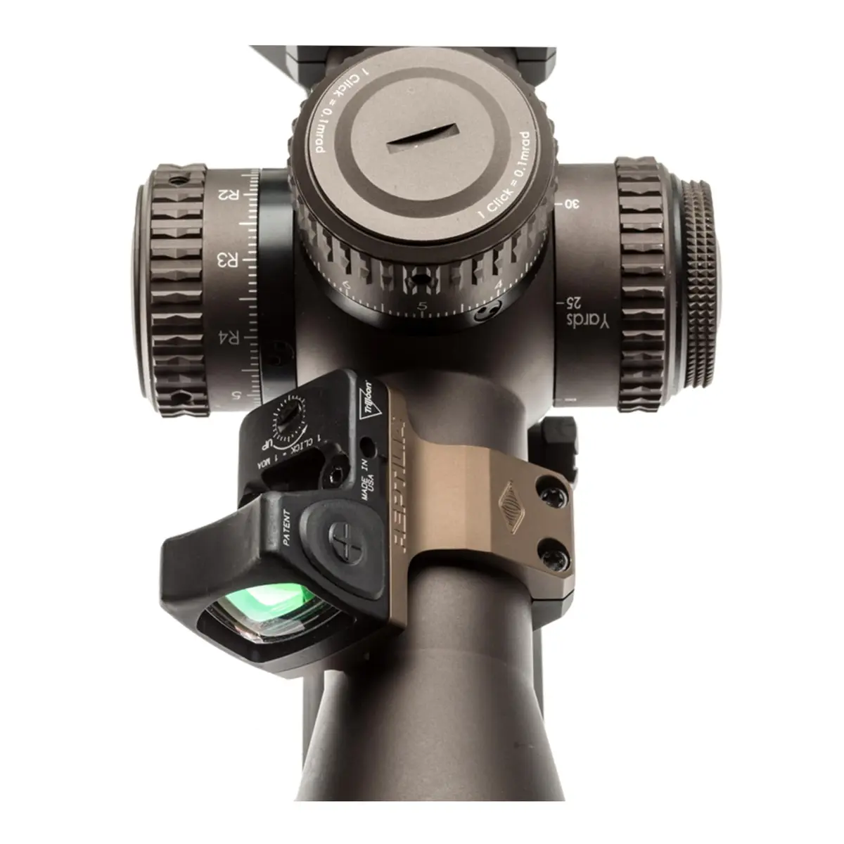 Reptillia 100-031 Tan 45° 34mm Ring Sight Mount for Trijicon RMR | Anodized Aluminum, 27g - main product image
