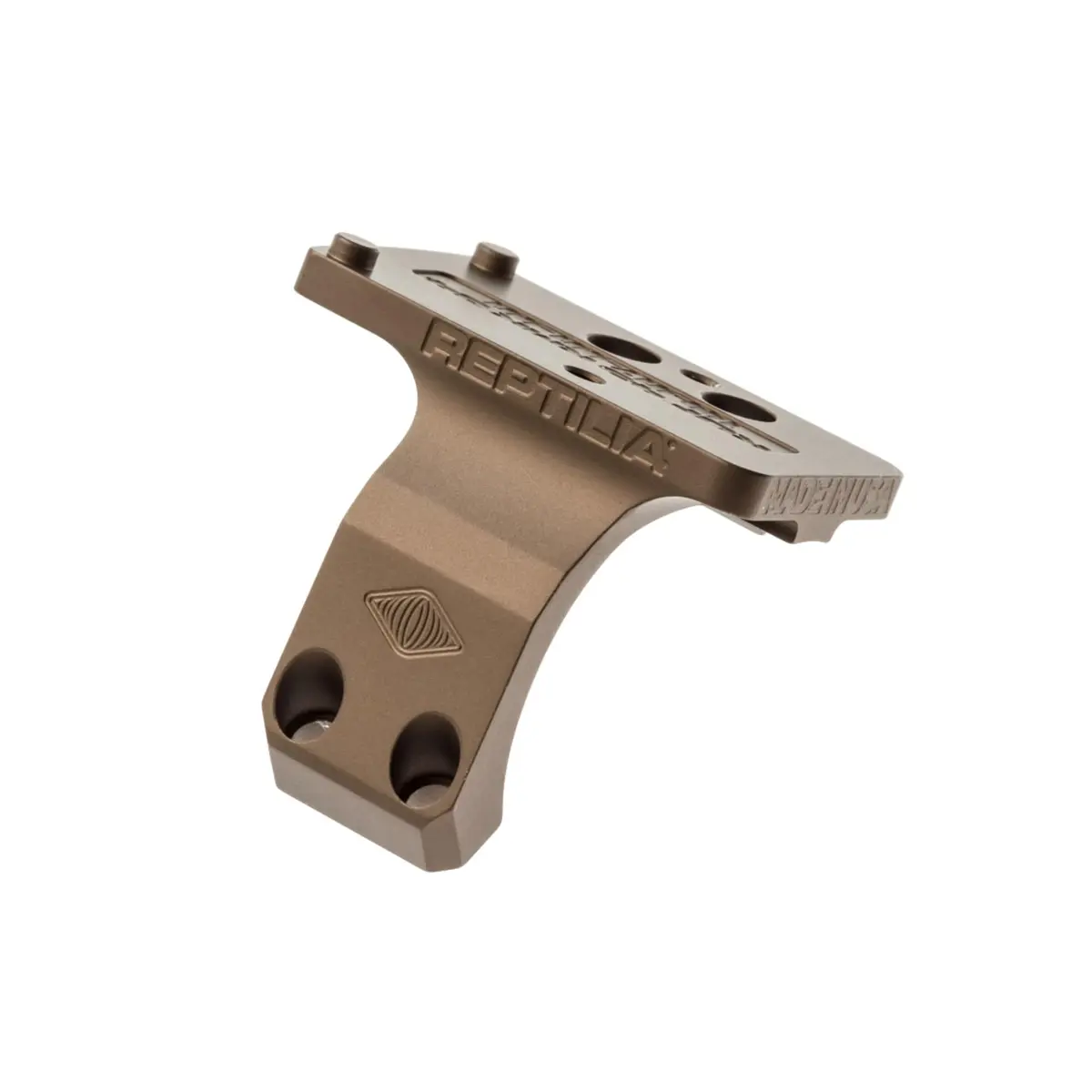 Reptillia 100-031 Tan 45° 34mm Ring Sight Mount for Trijicon RMR | Anodized Aluminum, 27g - view 5