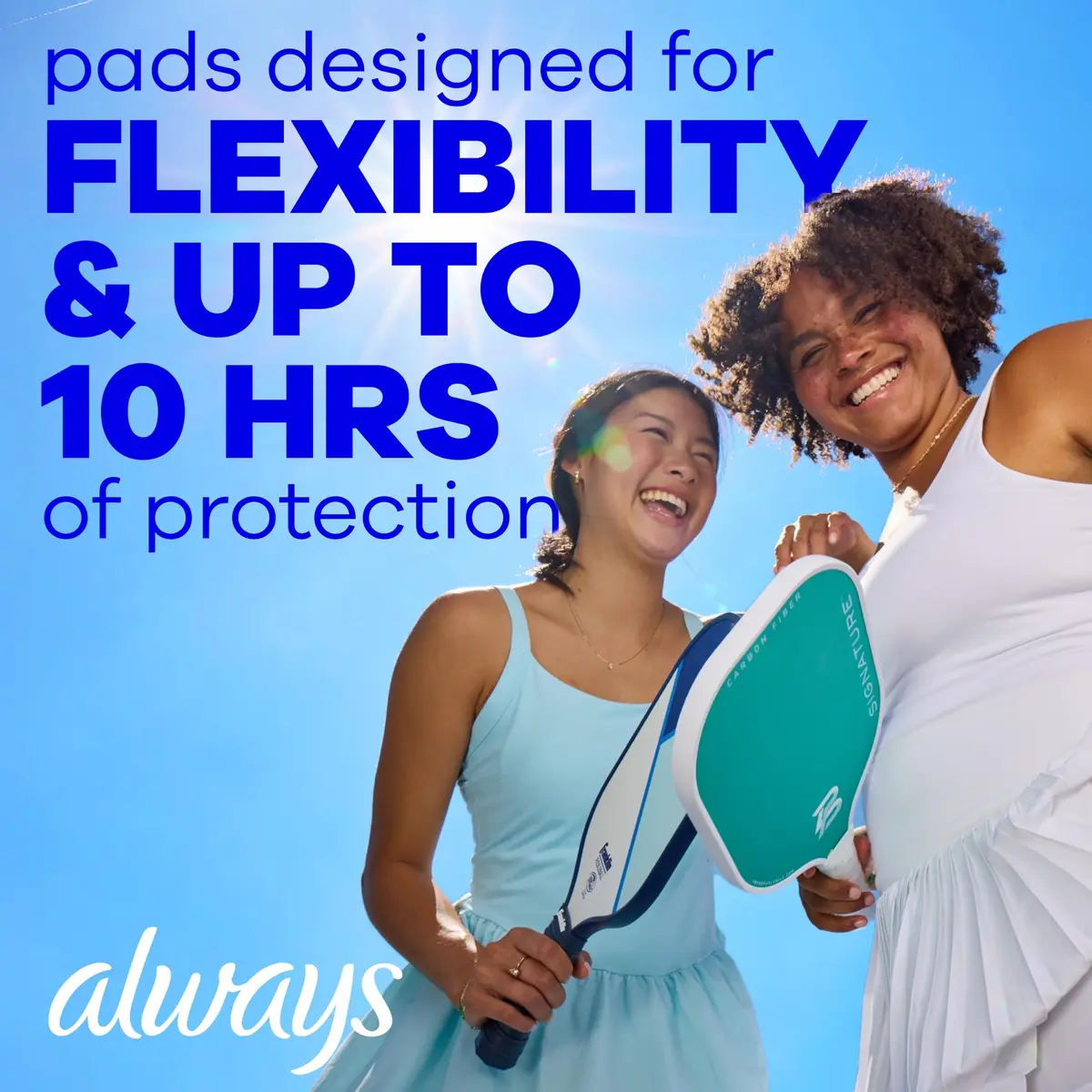 Always Infinity FlexFoam Pads for Women Size 2 | Up to Zero Feel & Leaks - view 3
