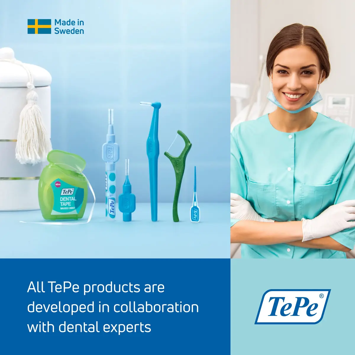 TePe Good Tongue Scraper Cleaner 1 Count (Pack of 1) | Removes Buildup for Fresher Breath - view 4