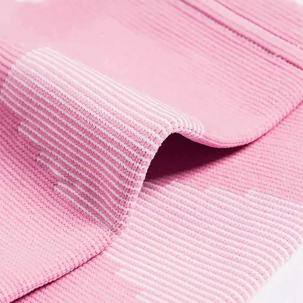 Luwint Kids Knit Elbow Brace Support Compression Arm Sleeves for Volleyball Weightlifting Tennis Tendonitis (Pink, Medium) - view 3