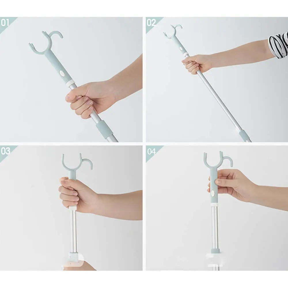 asunflower Extendable Clothes Hook Pole 116 cm (45.67") | Reach High Items with Utility Hook - view 7