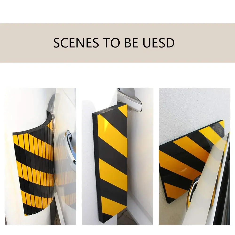 GUEQUITLEX Garage Wall Protector Foam Wall Bumper Column Guard for Parking Lot 4 Pack | Protects Car Doors & Walls - view 6
