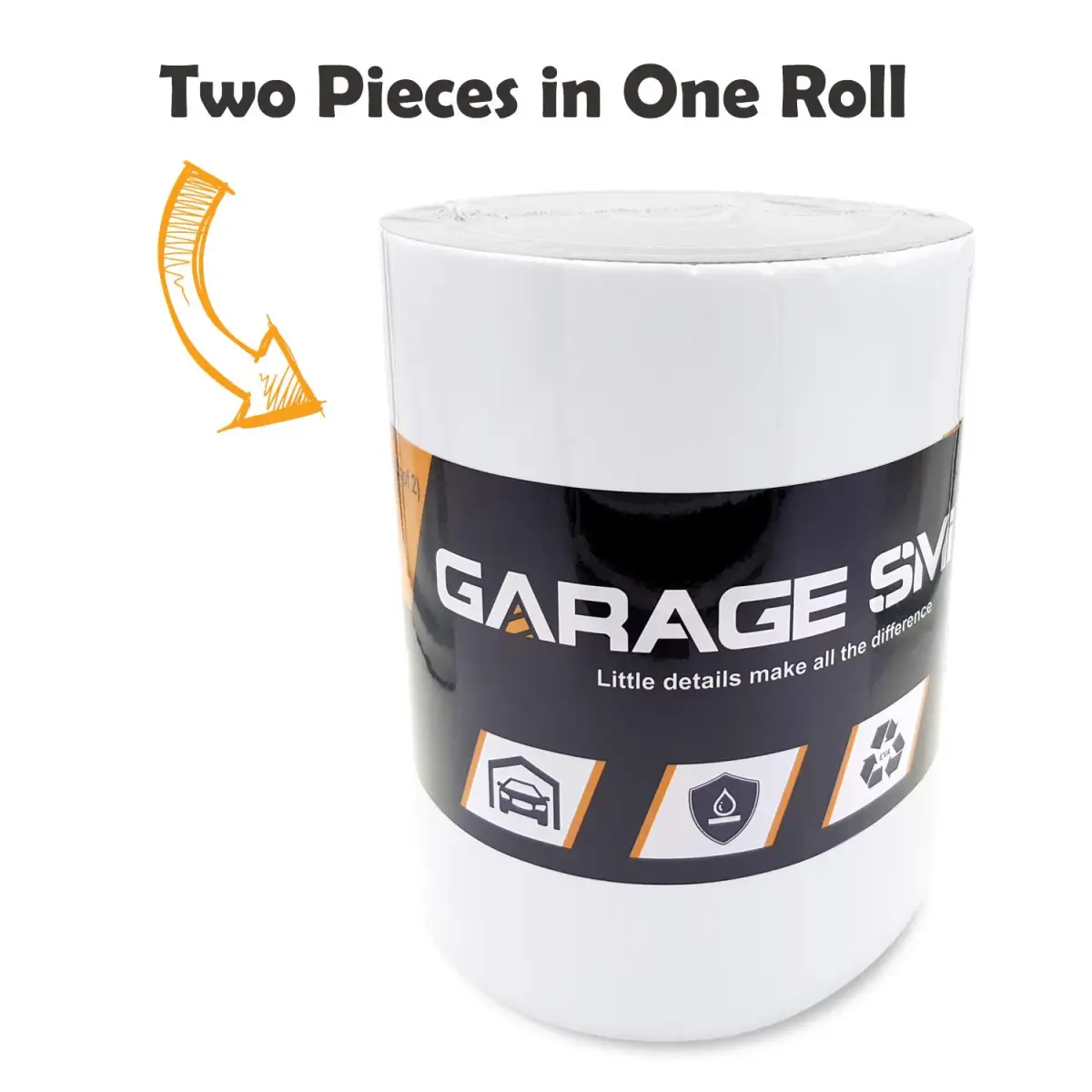 AMPULLA Garage Wall Protector 2 Pieces - 20cm (7.9") x 203cm (79") x 4mm (1/6") | Protects Car Doors & Garage Walls - view 7