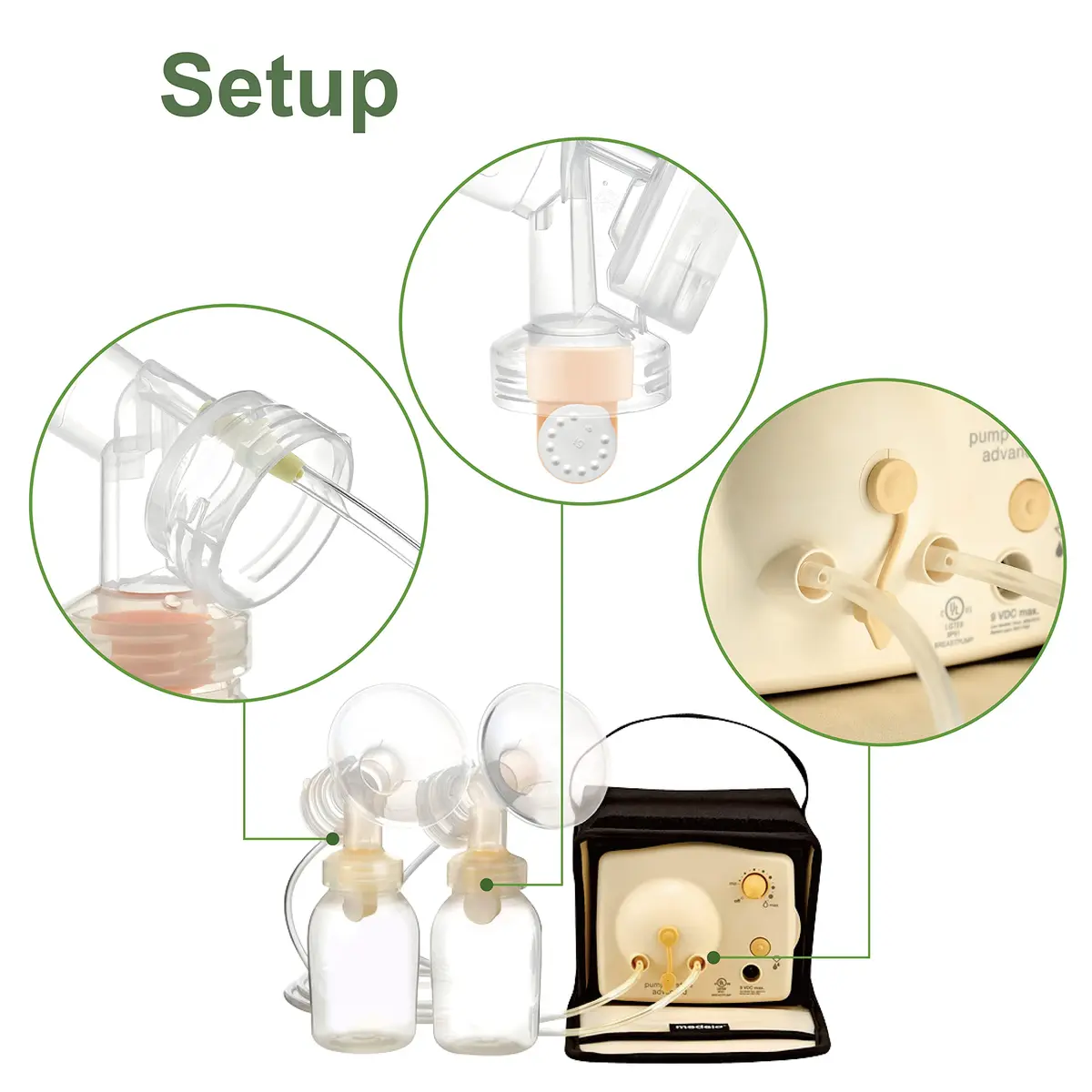 Maymom Breast Pump Kit Compatible with Medela Pump in Style Advanced | 14 Pack, BPA & DEHP Free, 24mm Flange - view 5