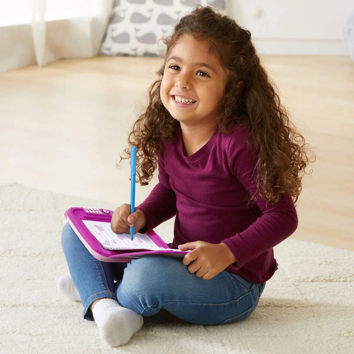 VTech Kidi Secrets Notebook, Pink | Passcode-Protected Kids Journal with Voice & Music - view 6