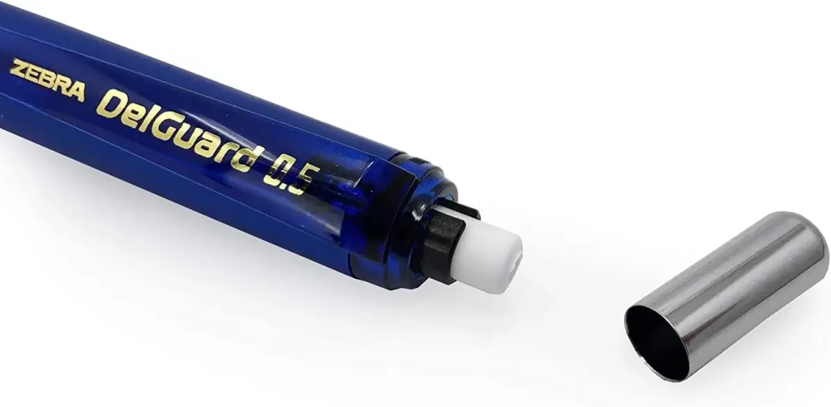 Zebra Delguard Mechanical Pencils HB 0.5mm 3-Pack | Reliable Lead Protection - view 6