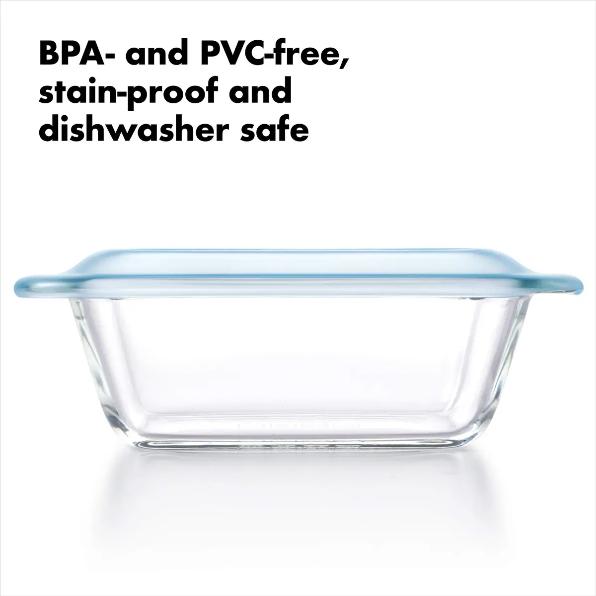 OXO Good Grips Glass Loaf Pan 1.6 Qt | Tempered Borosilicate, Oven & Microwave Safe - view 5