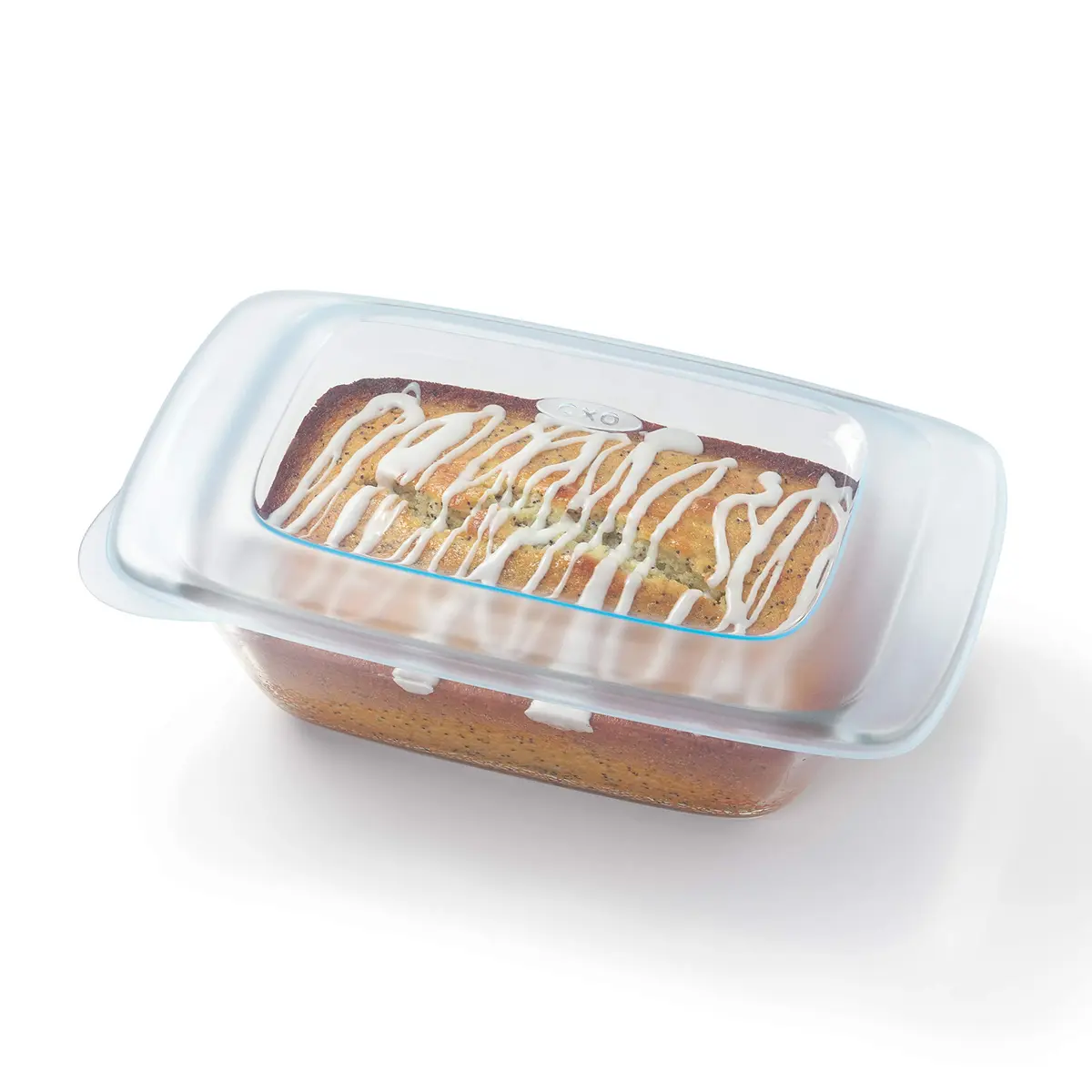 OXO Good Grips Glass Loaf Pan 1.6 Qt | Tempered Borosilicate, Oven & Microwave Safe - view 9