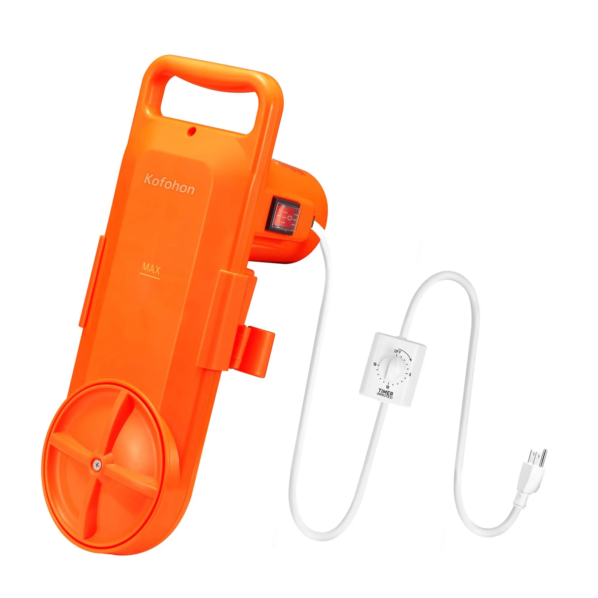 KOFOHON KW-01AC Orange Portable Washing Machine | Semi Automatic Washer for Home, Apartment, Dorm, RV, Camping (6.5Lbs Capacity) - main product image