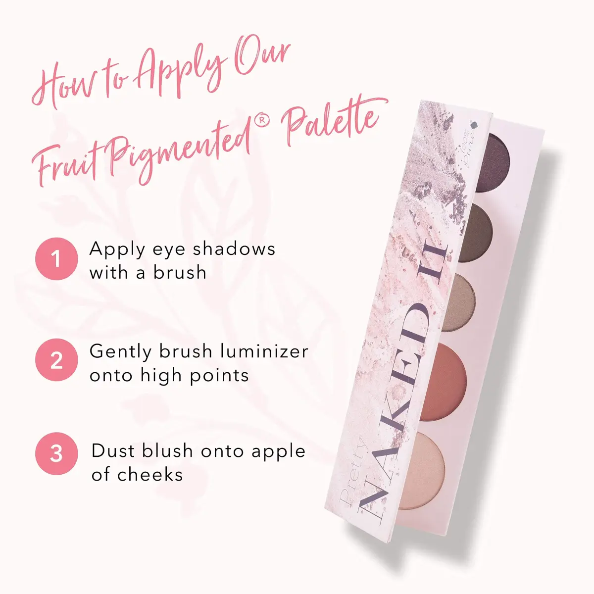 100% PURE Berry Naked Makeup Palette All in One Compact 3, Berry Naked | Fruit Pigmented Natural Makeup - view 7