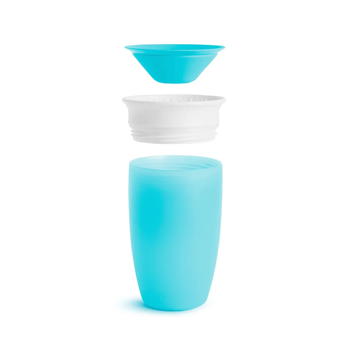Munchkin Miracle 360˚ Spill Proof Sippy Cups for Toddlers 1-3, 10oz | Spoutless, Spill-Free Transition Cup - view 4
