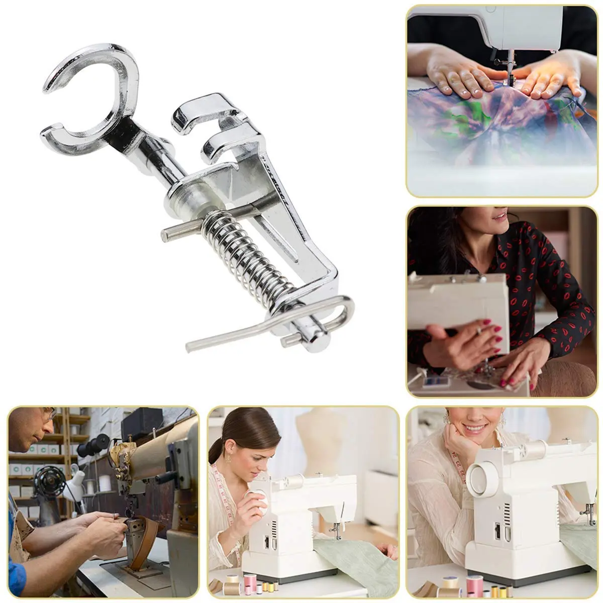 Stormshopping Metal Open Toe Presser Foot for Brother Singer JANOME | Quilting & Embroidery Accessory - view 5