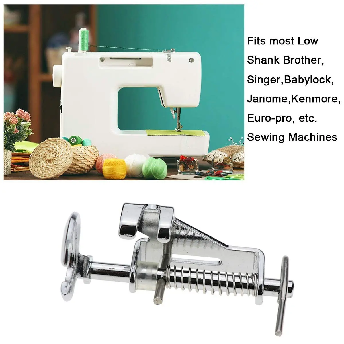 Stormshopping Metal Open Toe Presser Foot for Brother Singer JANOME | Quilting & Embroidery Accessory - view 4