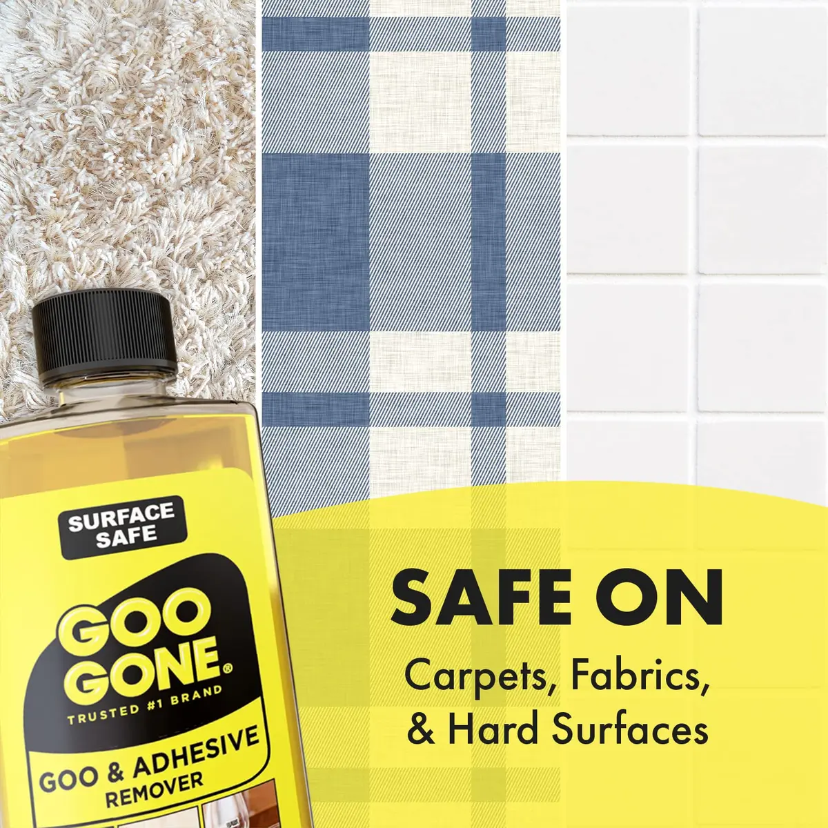 Goo Gone Original Liquid Adhesive Remover 8 Oz | Citrus Power Surface Safe Cleaner - view 2