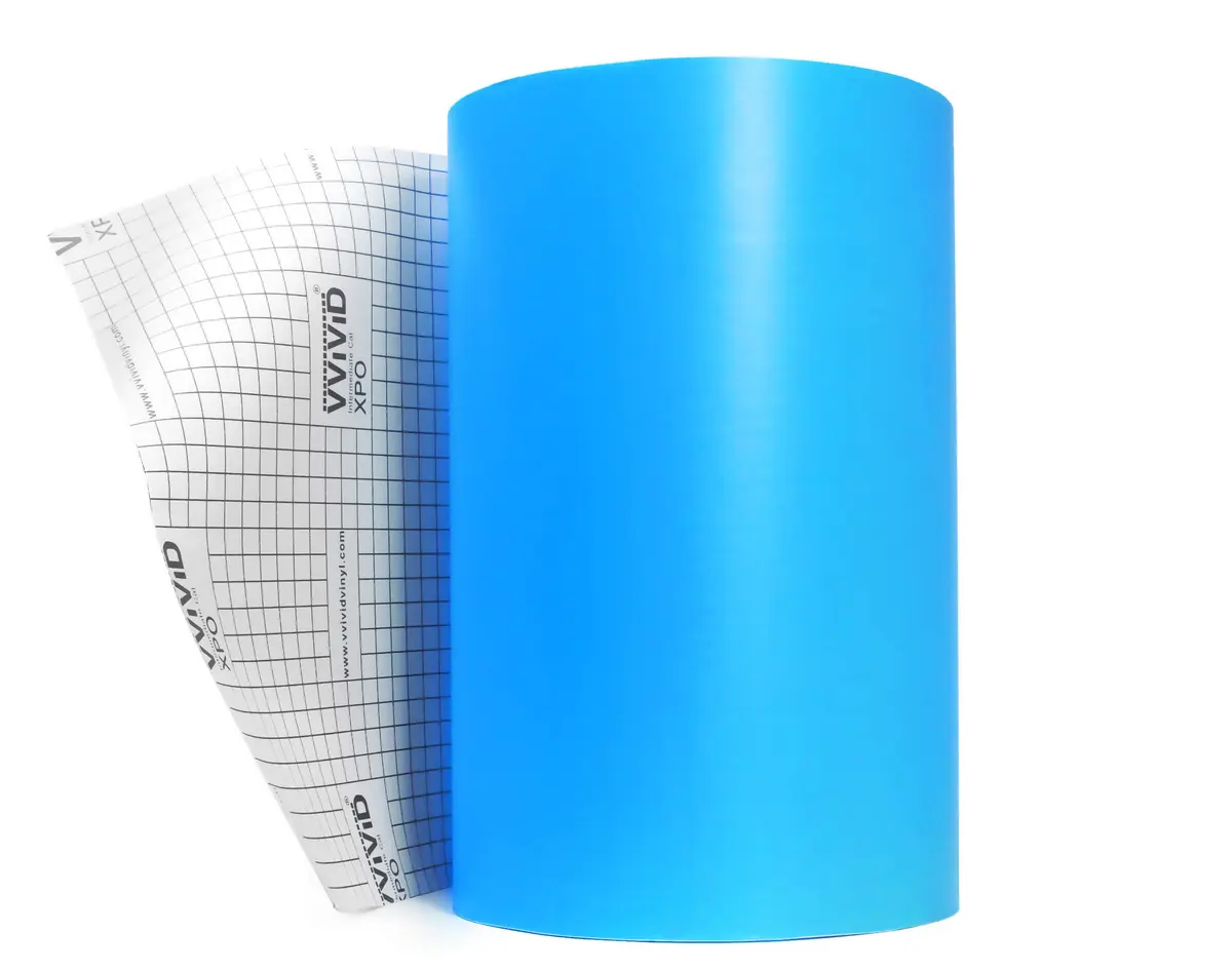 VViViD Blue Stencil Vinyl Masking Film 12" x 6ft | Low-Tack Adhesive for Precise Stenciling - view 2