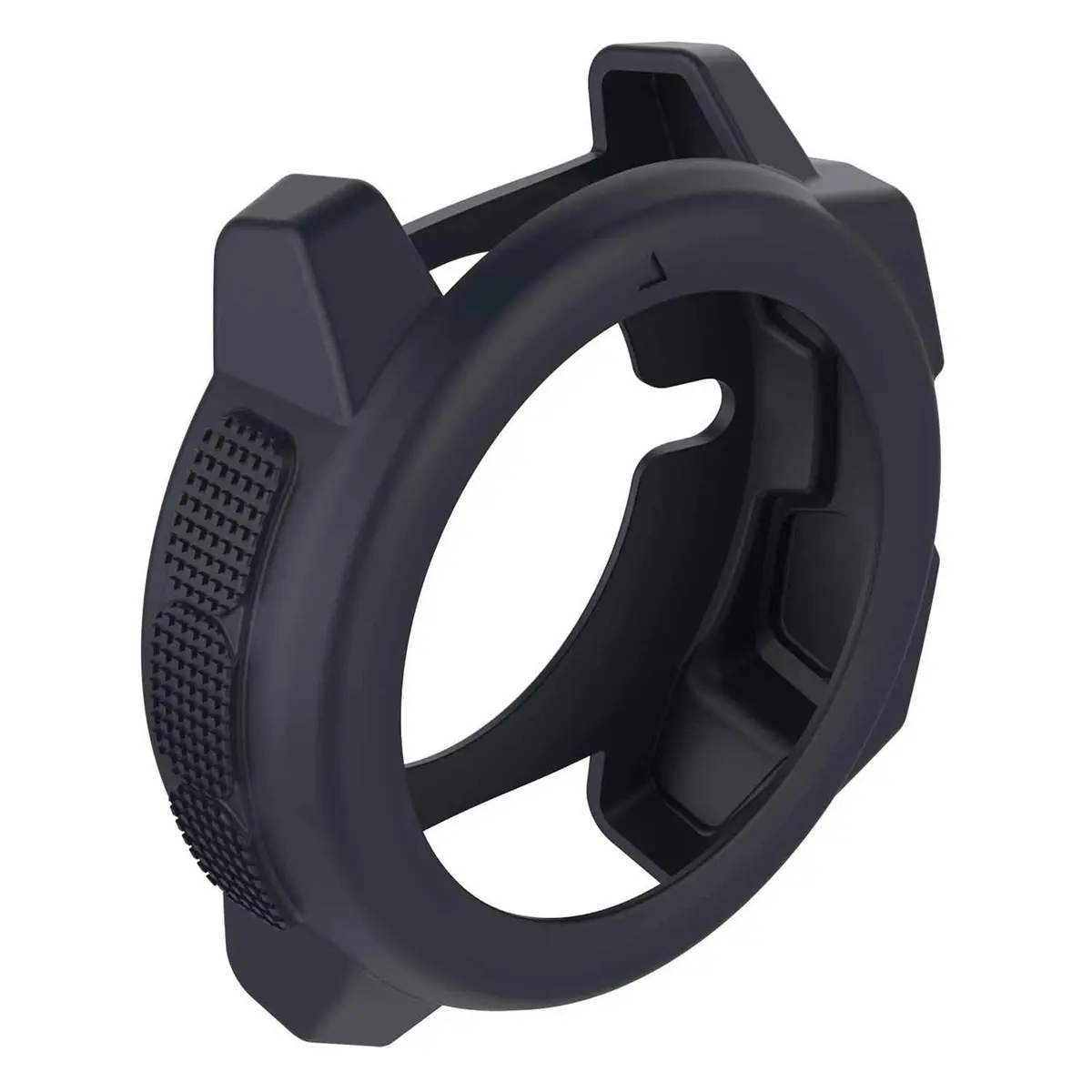 LICHIFIT Soft Silicone Protector Case for Garmin Instinct Smart Watch | Navy Blue - main product image