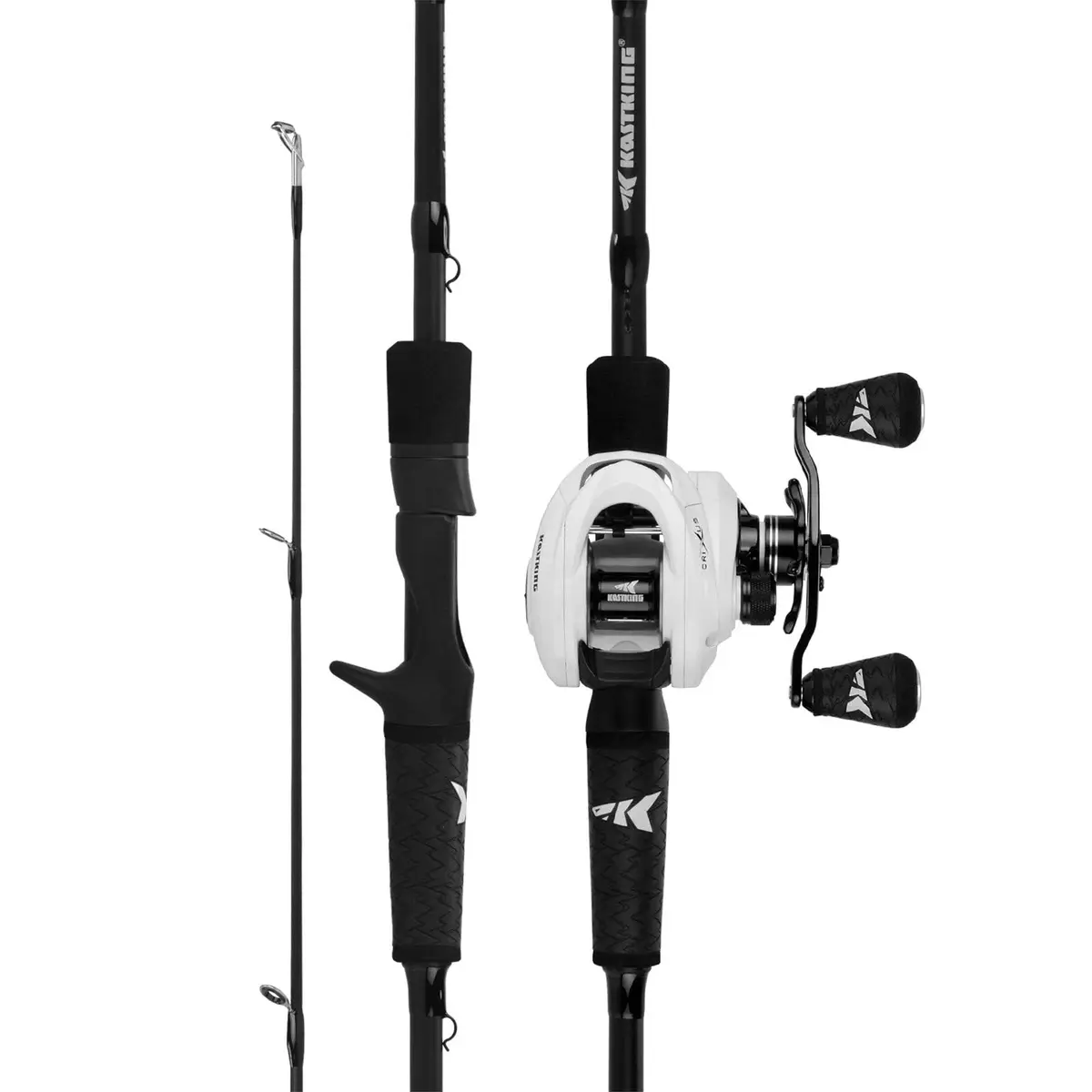 KastKing Crixus Baitcaster Combo Right-Hand 6'6" MH Rod 198cm (6'6") 17lb Line - main product image