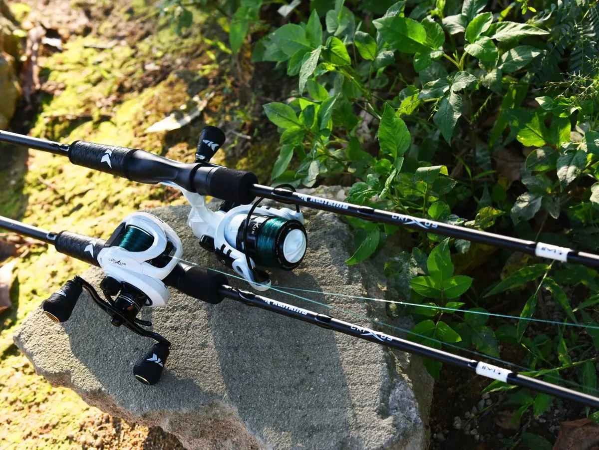 KastKing Crixus Baitcaster Combo Right-Hand 6'6" MH Rod 198cm (6'6") 17lb Line - view 5
