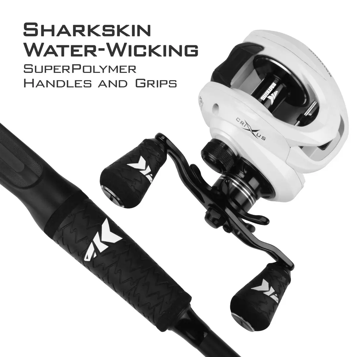 KastKing Crixus Baitcaster Combo Right-Hand 6'6" MH Rod 198cm (6'6") 17lb Line - view 6