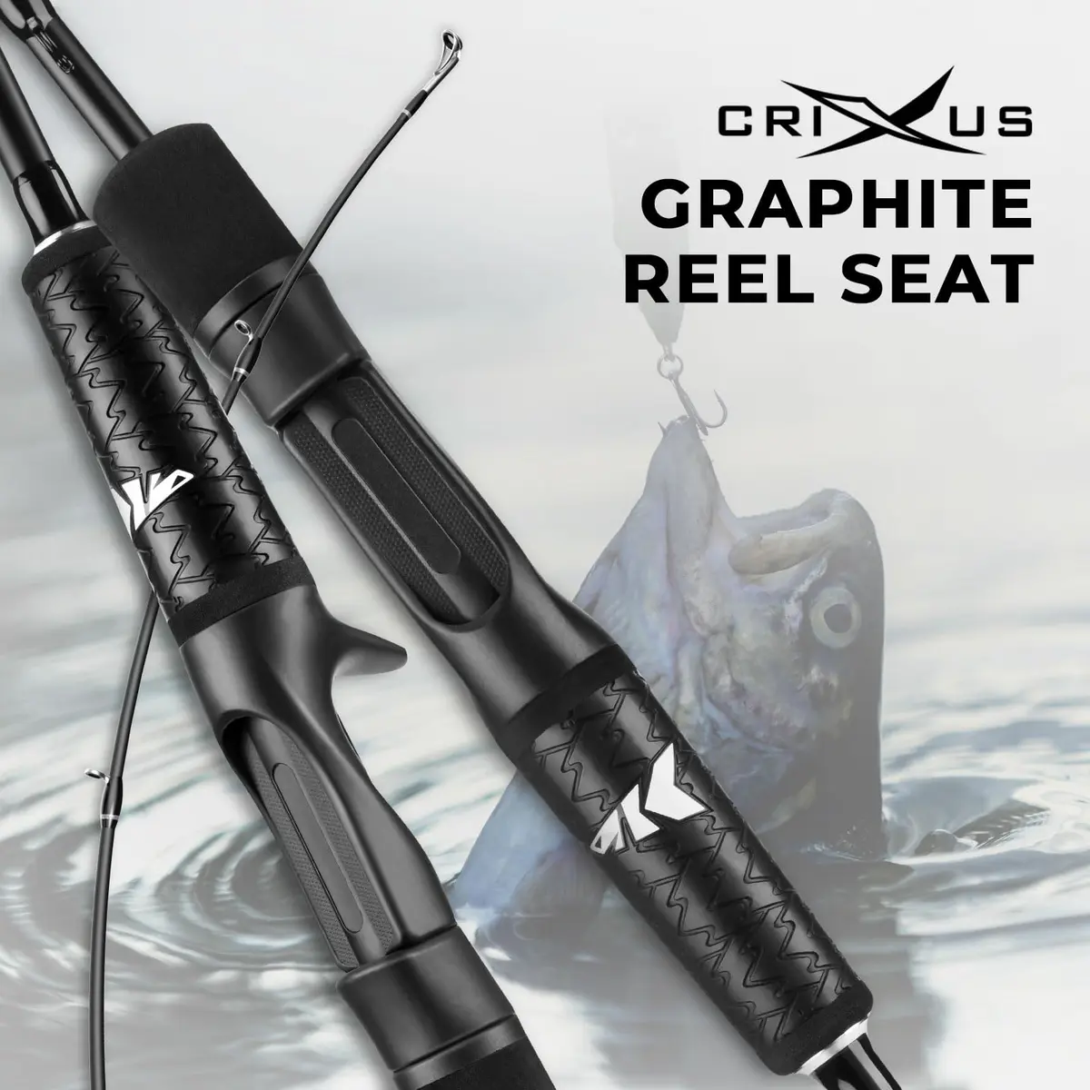 KastKing Crixus Baitcaster Combo Right-Hand 6'6" MH Rod 198cm (6'6") 17lb Line - view 8