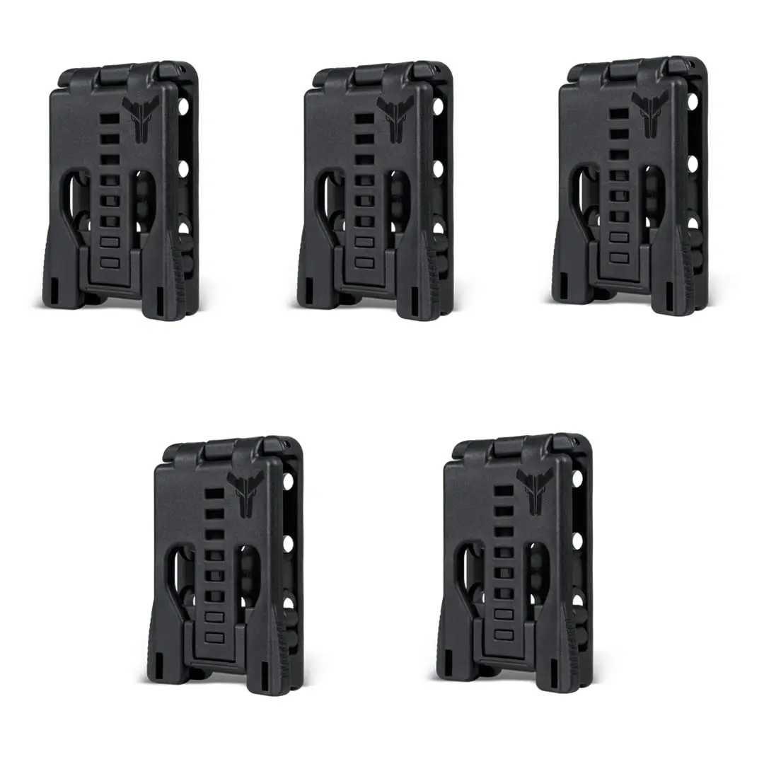 Blade-Tech Tek-Lok Belt Clip Attachment 5 Pack | USA Made, Adjustable Fit, Dual Locking System - main product image