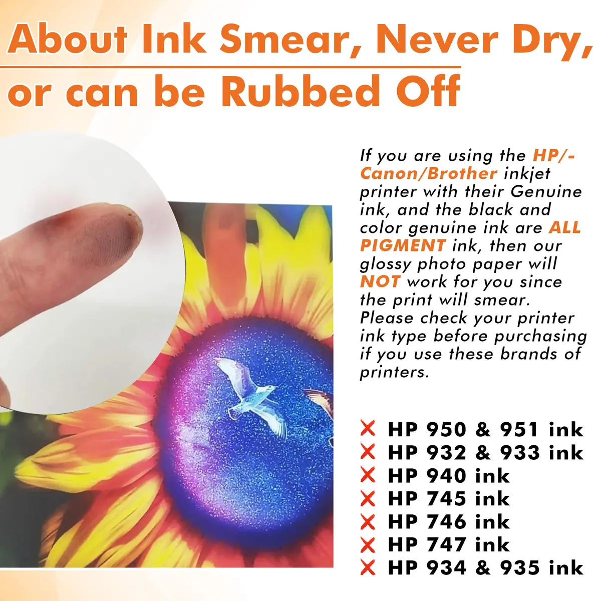 Koala Glossy Inkjet Photo Paper 8.5x11 Inches 100 Sheets 30LB | High-Resolution, Instant Dry, Perfect for Photos & Crafts - view 5