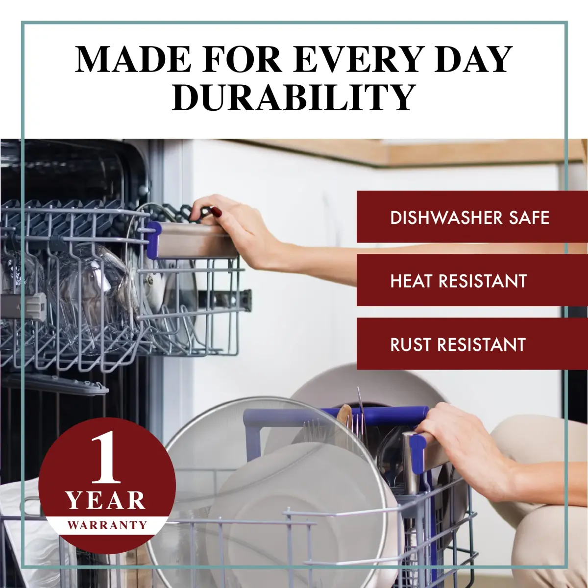BergKoch 15 Inch Stainless Steel Splatter Screen | Fits All Pans, Dishwasher Safe - view 5