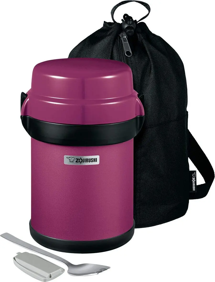 Zojirushi Mr. Bento Stainless Lunch Jar 41 fl oz | Vacuum Insulated Food Storage - main product image