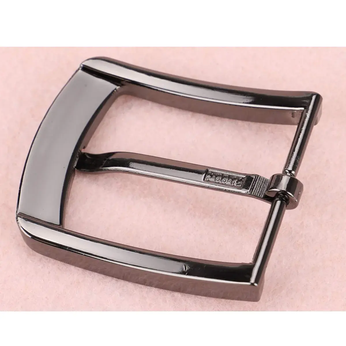 McFanBe Grey Single Prong Square Belt Buckle 3.8cm (1.5 Inches) | Replacement Buckle for Men & Women - view 4