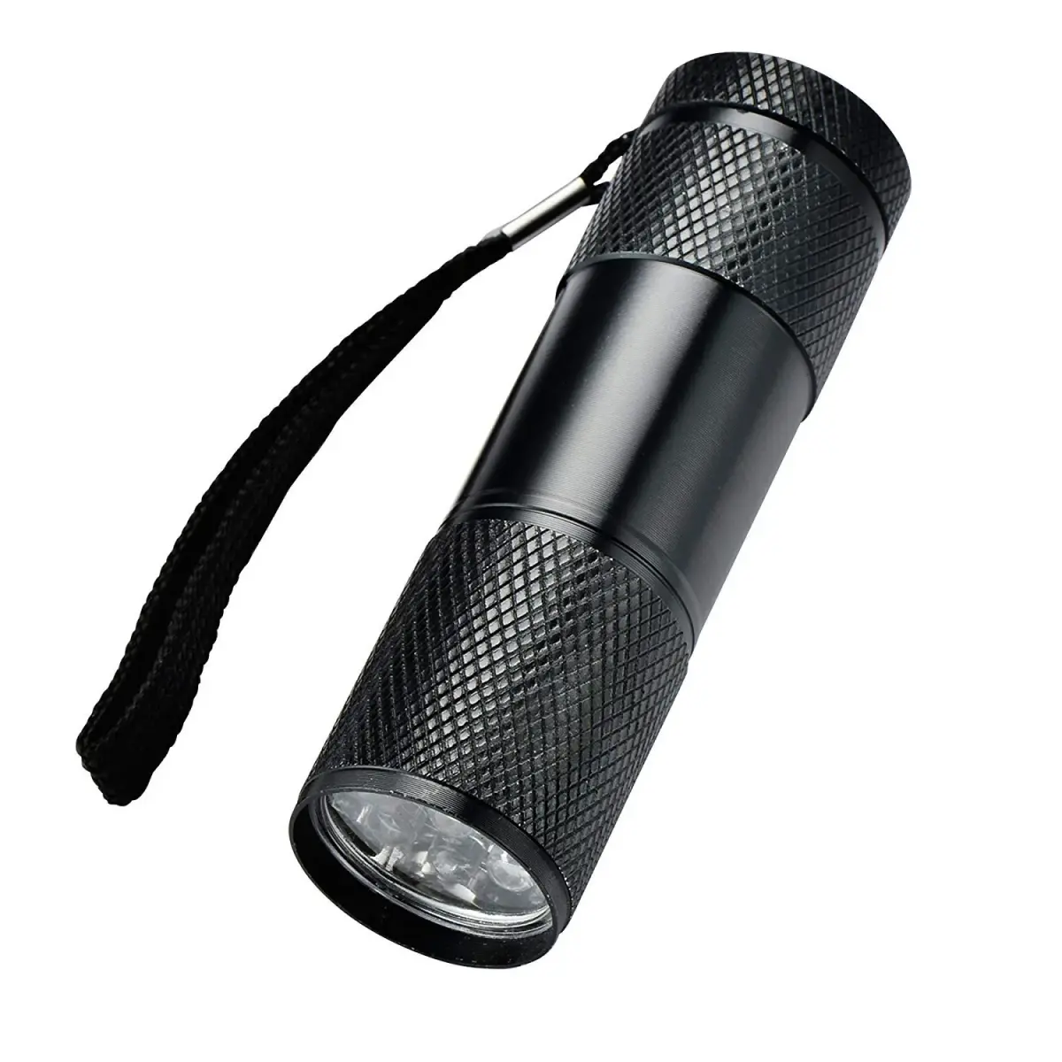Optimal Shop UV Blacklight 9 LED Flashlight Torch 10-Pack | Essential for Pet Stains, Document Verification & More - view 2