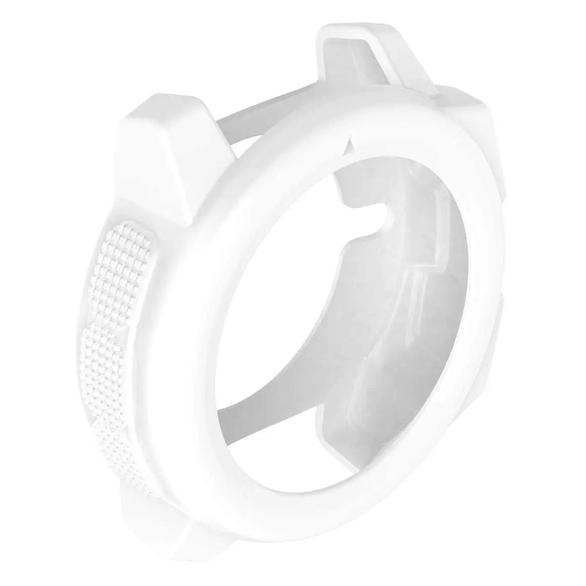 LICHIFIT Soft Silicone Protector Case for Garmin Instinct Smart Watch | Sport Theme, Solid Pattern - main product image