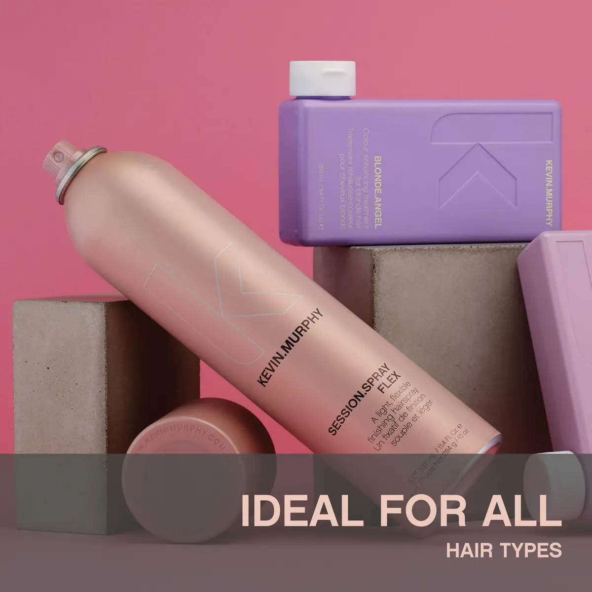 KEVIN.MURPHY SESSION.SPRAY FLEX Flexible Finishing Spray 337ml (11.4 fl oz) | Humidity Resistant Hold for All Hair Types - view 5