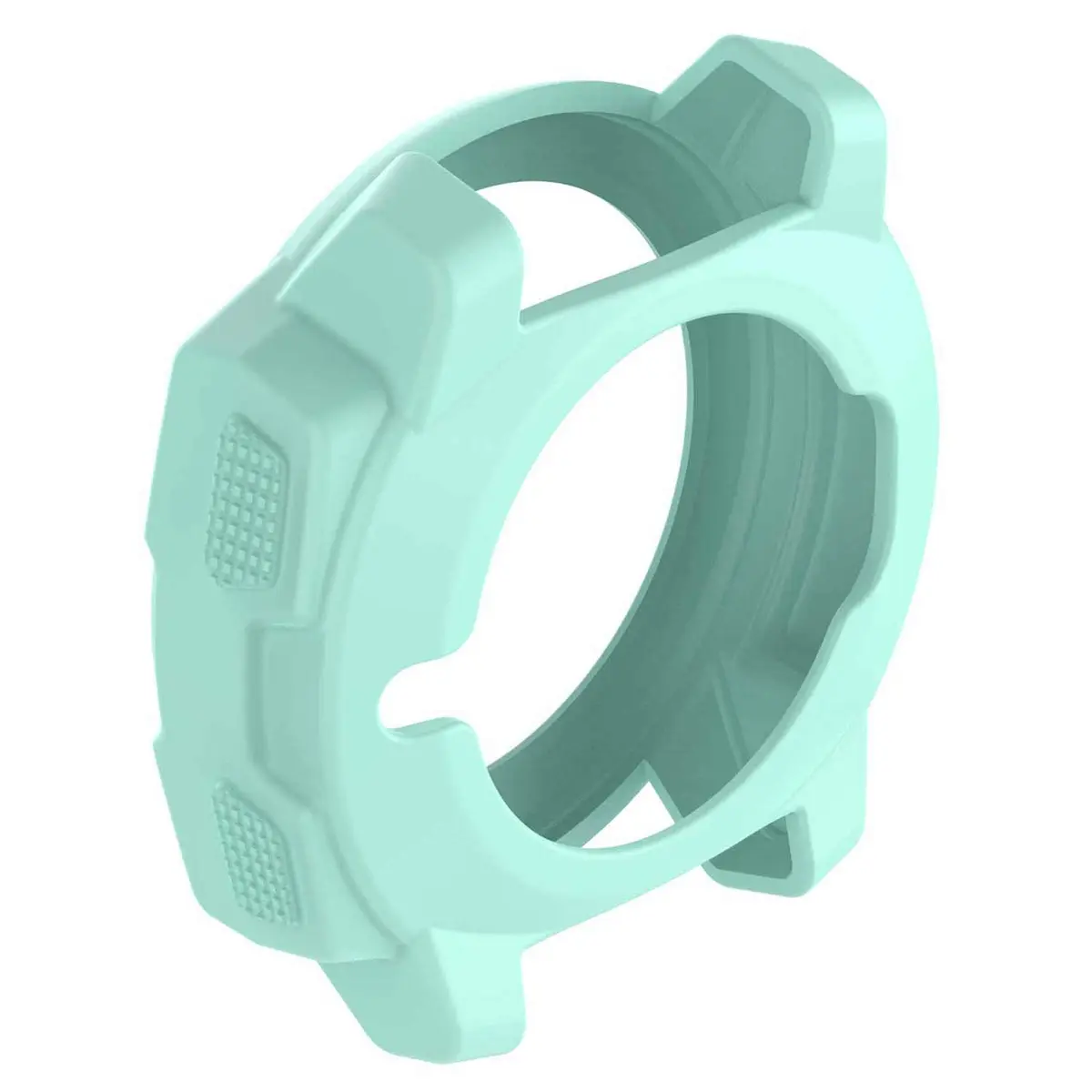LICHIFIT Soft Silicone Protector Case for Garmin Instinct Smart Watch | Teal - view 4