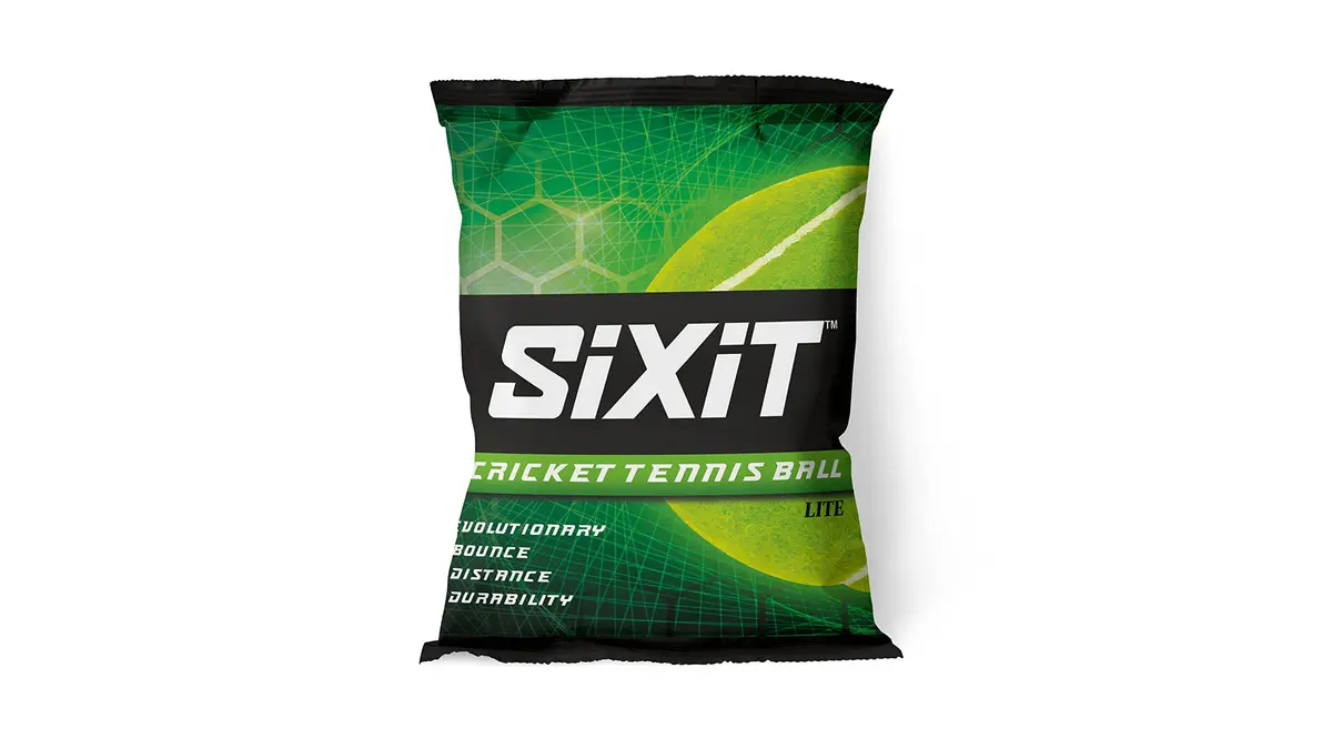 Sppartos Sixit Lite Cricket Tennis Ball 6 Pack | Durable, Consistent & High-Performance (70-120 chars) - view 3