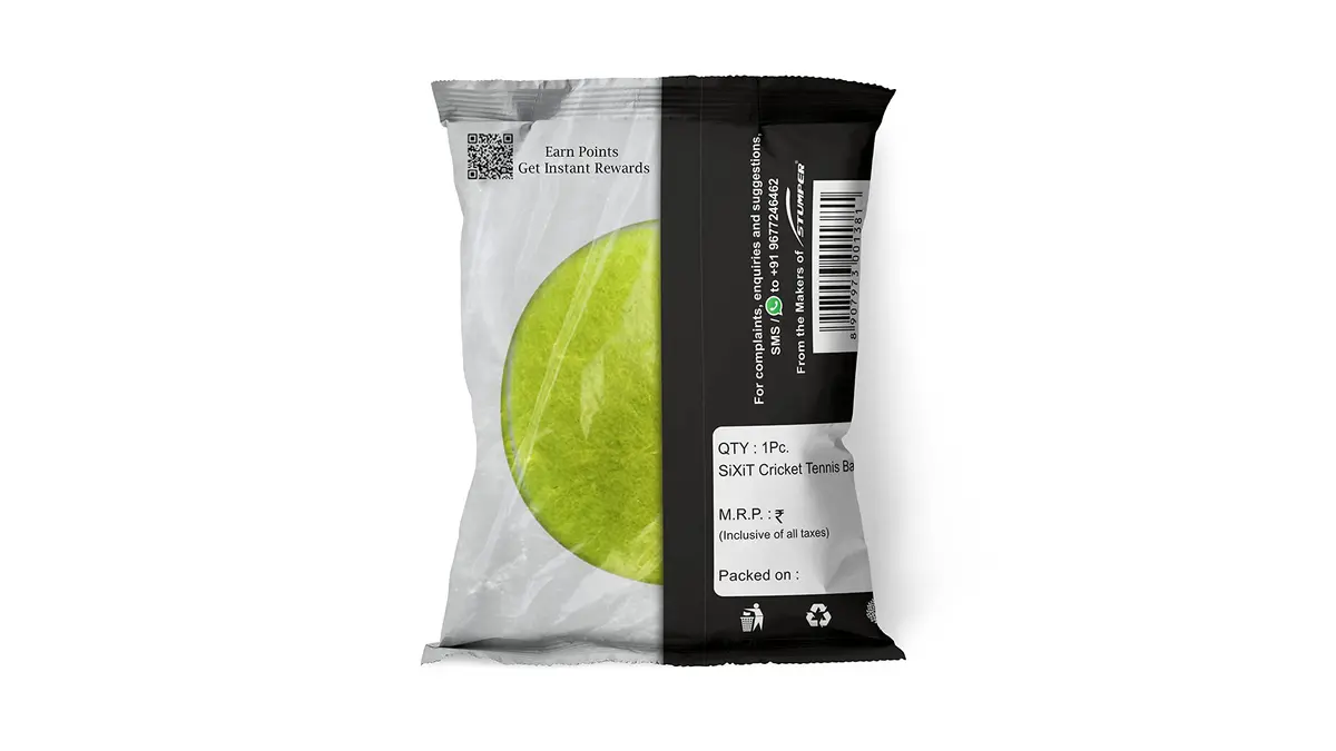 Sppartos Sixit Lite Cricket Tennis Ball 6 Pack | Durable, Consistent & High-Performance (70-120 chars) - view 4